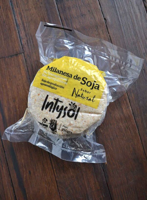 Promo: 2 paquetes de milanesa de soja NATURAL “IntySol”