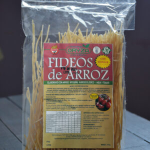 Fideos de arroz con tomate "Oriza Con-Ciencia” x 250 grs.