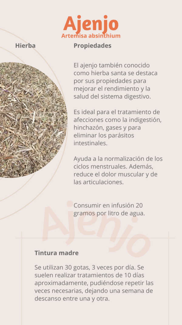 Ajenjo/Artemisa (caja chica)