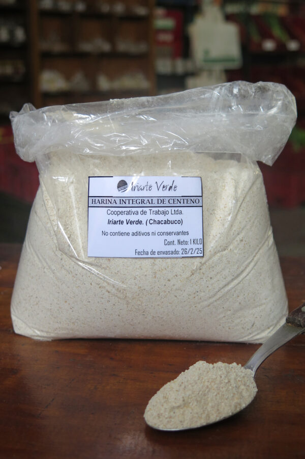 Harina Integral de Centeno "Iriarte Verde" x 1 kilo